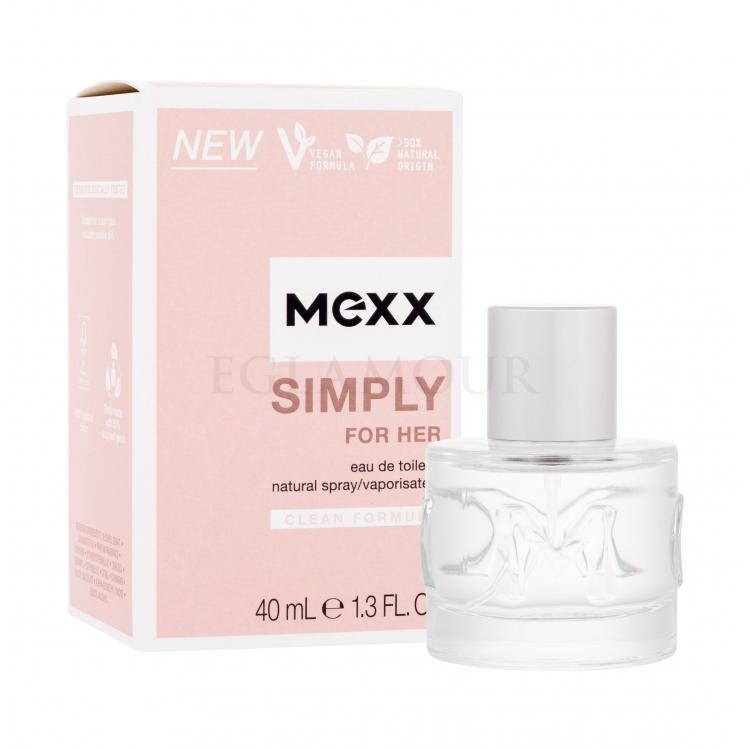 mexx simply for her woda toaletowa 40 ml   