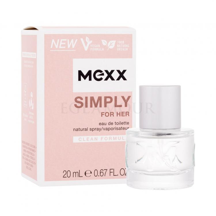mexx simply for her woda toaletowa 20 ml   