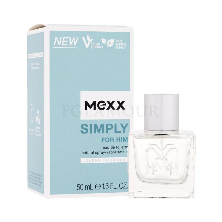 mexx simply for him woda toaletowa 50 ml   