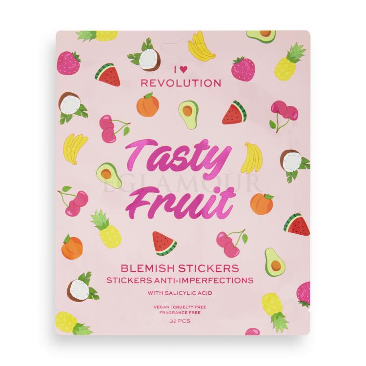 I Heart Revolution Tasty Fruit Blemish Stickers Preparaty punktowe dla kobiet 32 szt