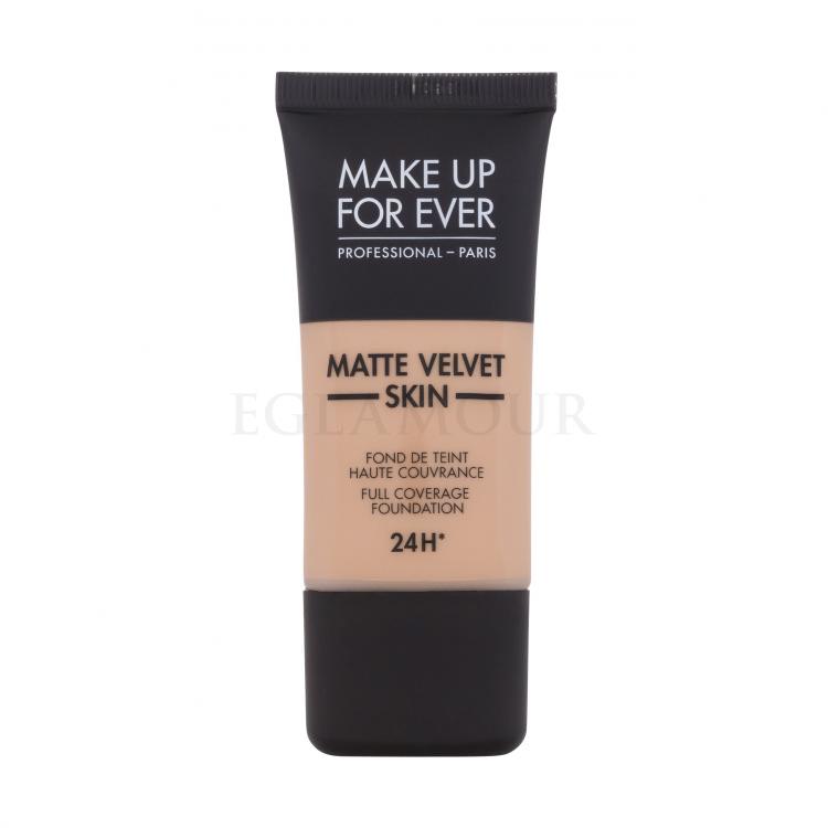 Make Up For Ever Matte Velvet Skin 24H Podkład dla kobiet 30 ml Odcień Y245