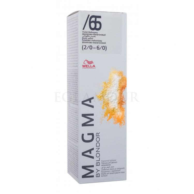 Wella Professionals Magma By Blondor Farba do włosów dla kobiet 120 g Odcień /65 Violet Mahogany