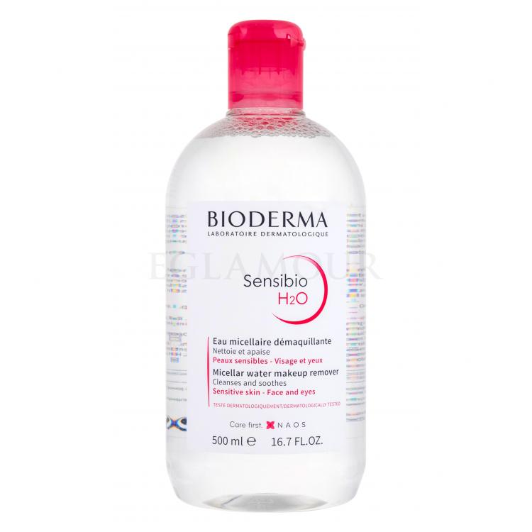 BIODERMA Sensibio H2O Płyn micelarny dla kobiet 500 ml