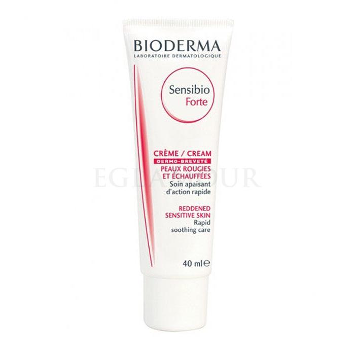 BIODERMA Sensibio Forte Cream Krem do twarzy na dzień dla kobiet 40 ml Uszkodzone pudełko
