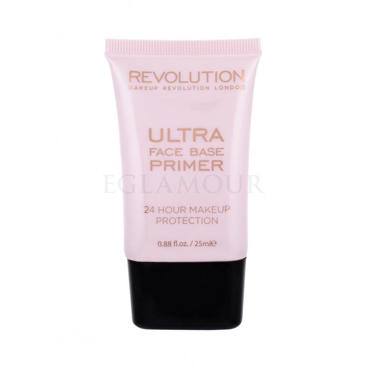 Makeup Revolution London Ultra Face Base Primer Baza pod makijaż dla kobiet 25 ml