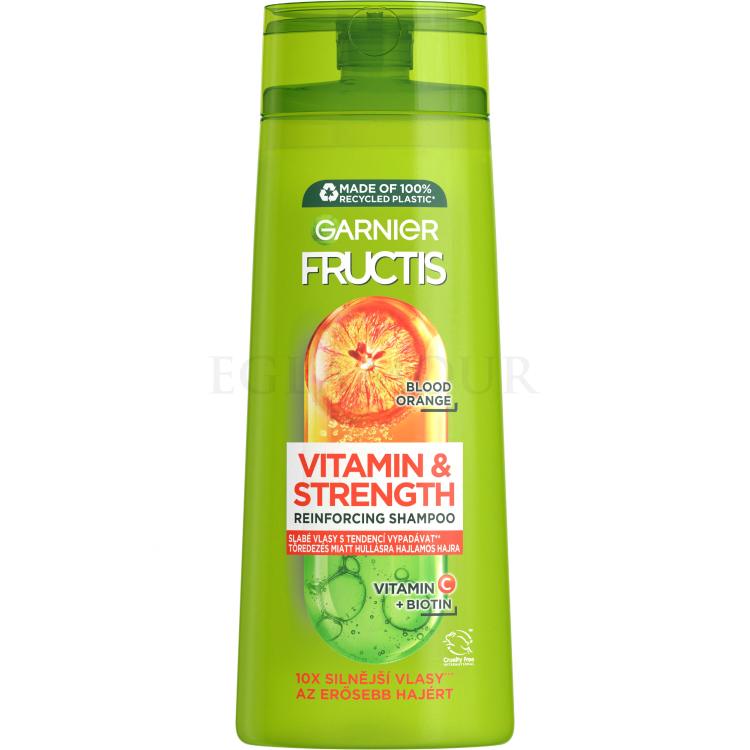 Garnier Fructis Vitamin &amp; Strength Reinforcing Shampoo Szampon do włosów dla kobiet 250 ml