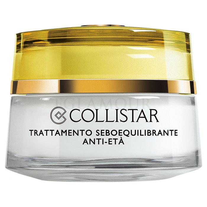Collistar Special Combination and Oily Skins Anti-Age Sebum Balancing Treatment Krem do twarzy na dzień dla kobiet 50 ml Uszkodzone pudełko