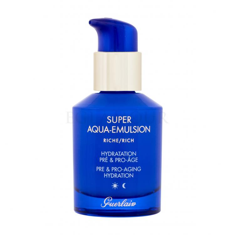 Guerlain Super Aqua Emulsion Rich Krem do twarzy na dzień dla kobiet 50 ml