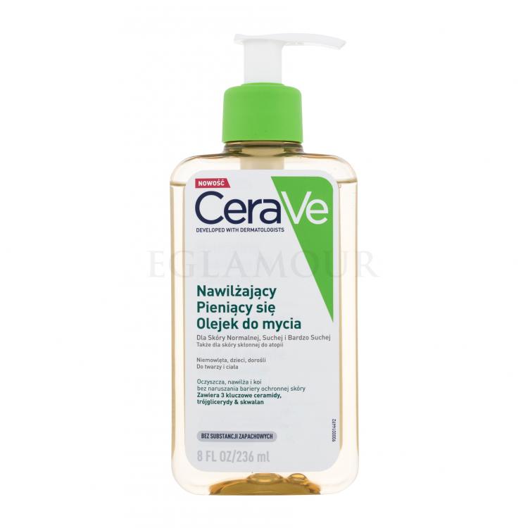 CeraVe Facial Cleansers Hydrating Foaming Oil Cleanser Olejek oczyszczający dla kobiet 236 ml