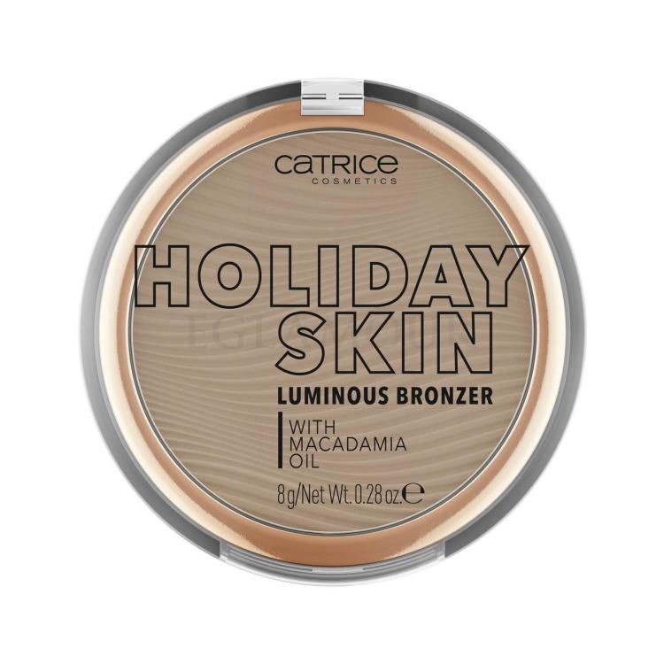 Catrice Holiday Skin Luminous Bronzer Bronzer dla kobiet 8 g Odcień 010 Summer In The City