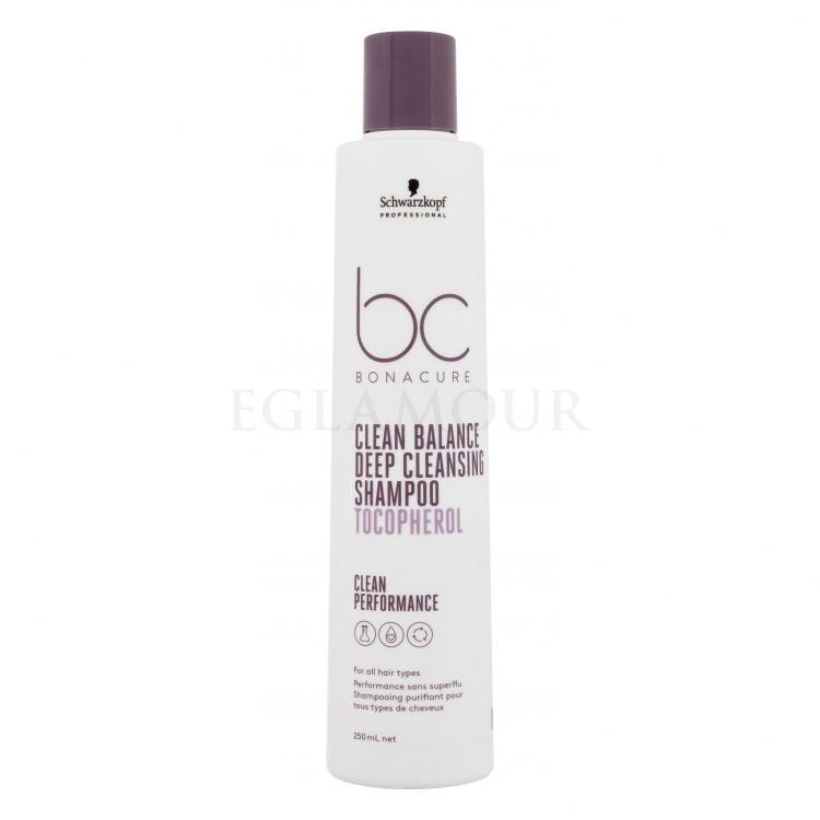 Schwarzkopf Professional BC Bonacure Clean Balance Tocopherol Shampoo Szampon do włosów dla kobiet 250 ml