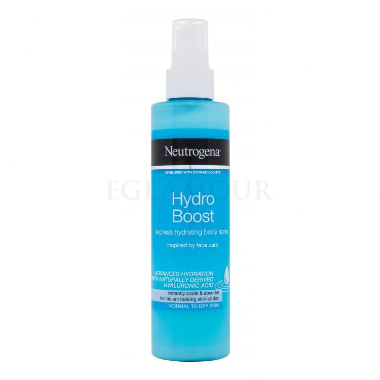 Neutrogena Hydro Boost® Express Hydrating Spray Spray do ciała dla kobiet 200 ml
