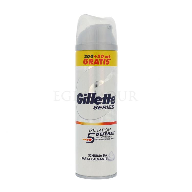 Gillette Series Irritation Defense Pianka do golenia dla mężczyzn 250 ml
