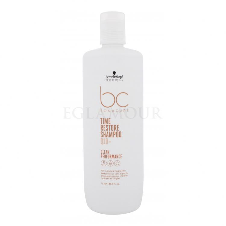 Schwarzkopf Professional BC Bonacure Time Restore Q10 Shampoo Szampon do włosów dla kobiet 1000 ml