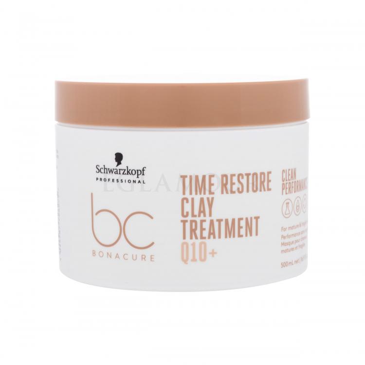 Schwarzkopf Professional BC Bonacure Time Restore Q10 Clay Treatment Maska do włosów dla kobiet 500 ml