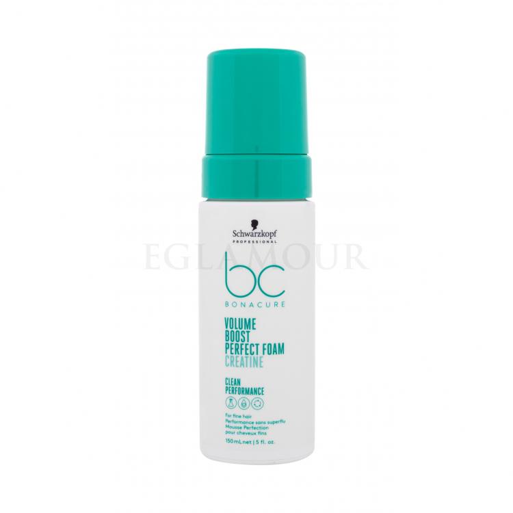 Schwarzkopf Professional BC Bonacure Volume Boost Creatine Perfect Foam Objętość włosów dla kobiet 150 ml