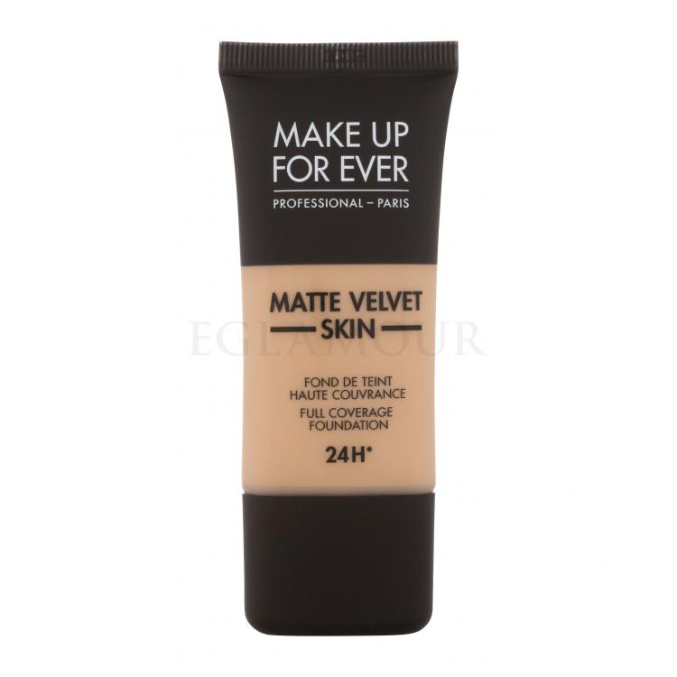 Make Up For Ever Matte Velvet Skin 24H Podkład dla kobiet 30 ml Odcień Y255 Sand Beige