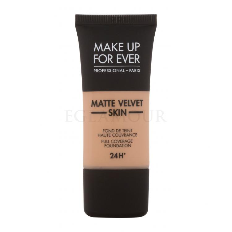 Make Up For Ever Matte Velvet Skin 24H Podkład dla kobiet 30 ml Odcień Y335 Dark Sand