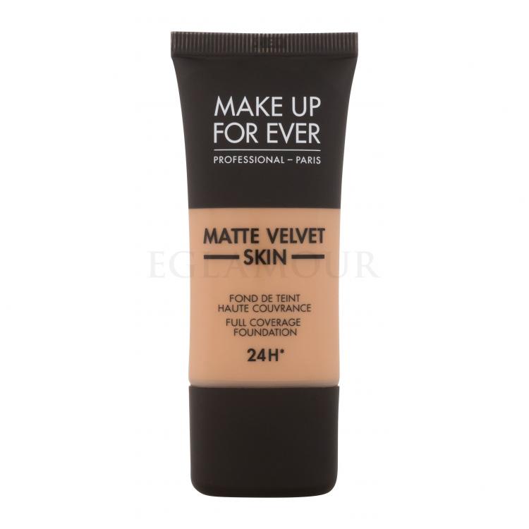 Make Up For Ever Matte Velvet Skin 24H Podkład dla kobiet 30 ml Odcień Y375 Golden Sand
