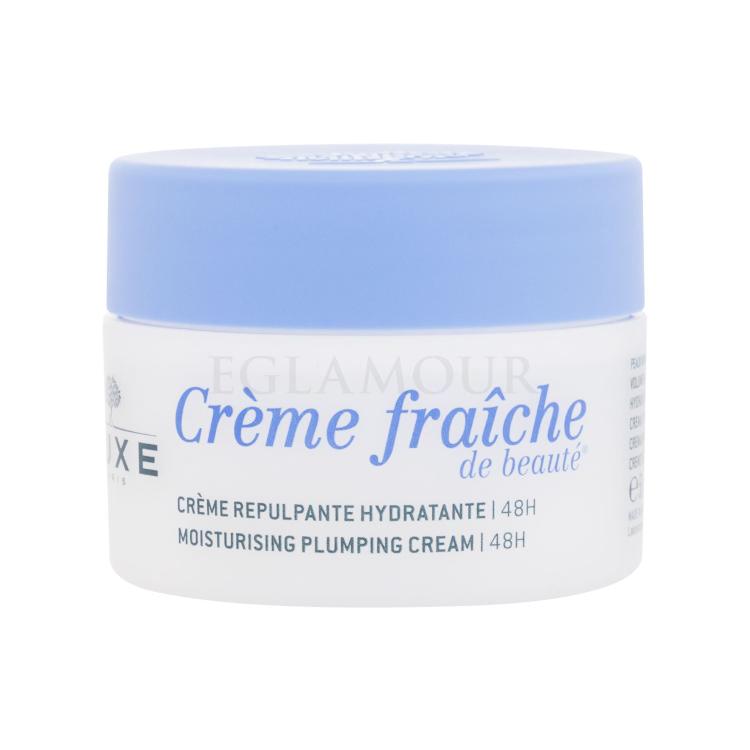 NUXE Creme Fraiche de Beauté Moisturising Plumping Cream Krem do twarzy na dzień dla kobiet 50 ml