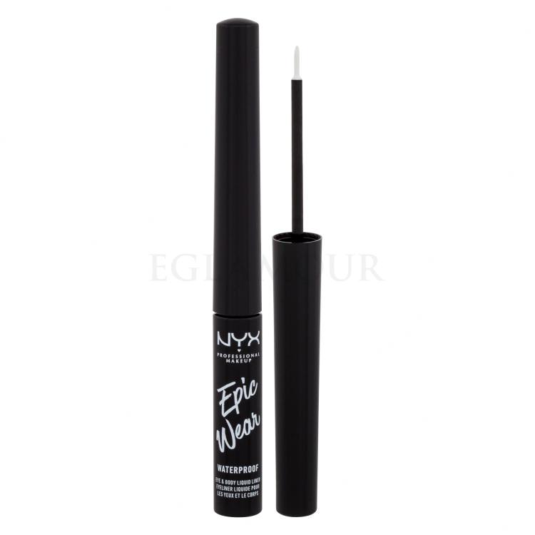 NYX Professional Makeup Epic Wear Waterproof Eyeliner dla kobiet 3,5 ml Odcień 04 White