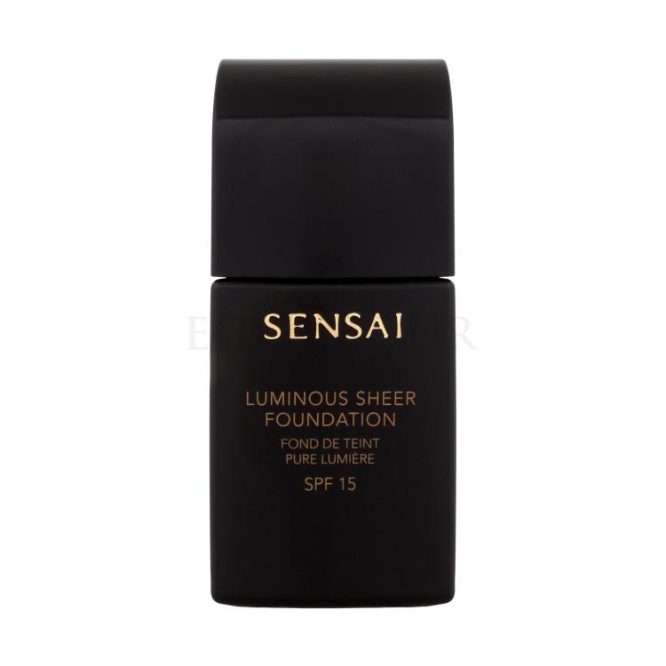Sensai Luminous Sheer Foundation SPF15 Podkład dla kobiet 30 ml Odcień LS203 Neutral Beige