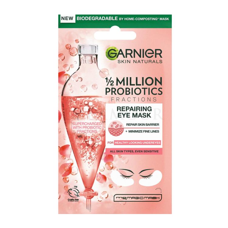 Garnier Skin Naturals 1/2 Million Probiotics Repairing Eye Mask Maseczka na okolice oczu dla kobiet 1 szt