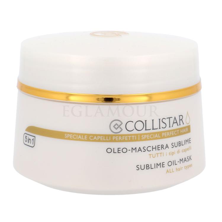 Collistar Sublime Oil Mask 5in1 Maska do włosów dla kobiet 200 ml Uszkodzone pudełko