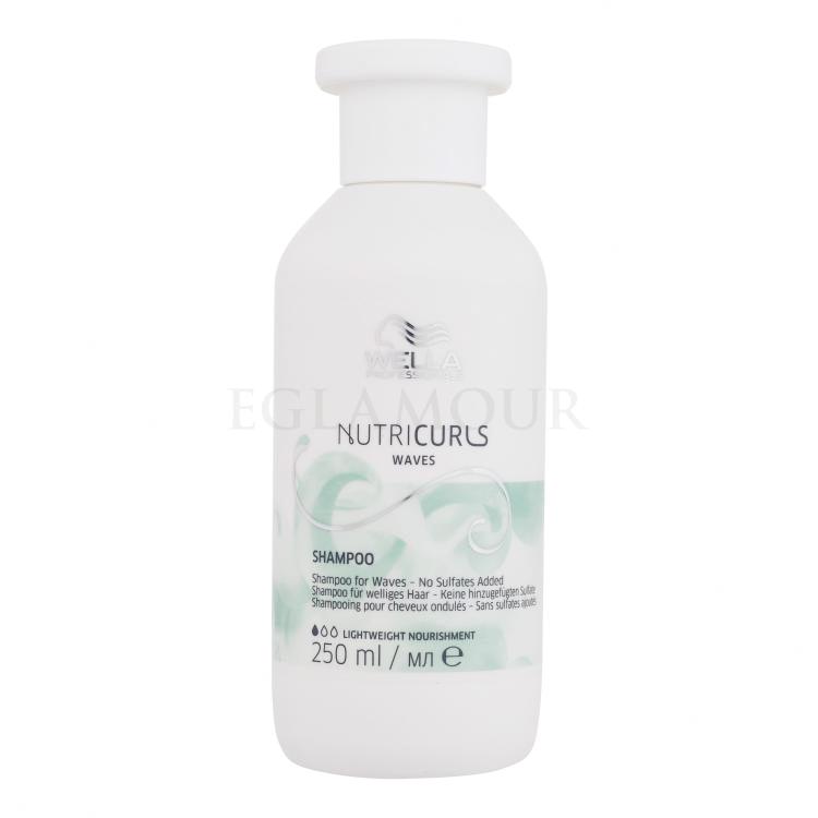 Wella Professionals NutriCurls Waves Shampoo Szampon do włosów dla kobiet 250 ml