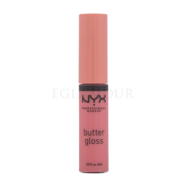 NYX Professional Makeup Butter Gloss Błyszczyk do ust dla kobiet 8 ml Odcień 05 Creme Brulee