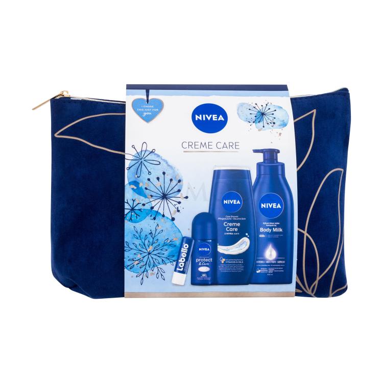 Nivea Creme Care Zestaw Mleczko do ciała 250 ml + antyperspirant 50 ml