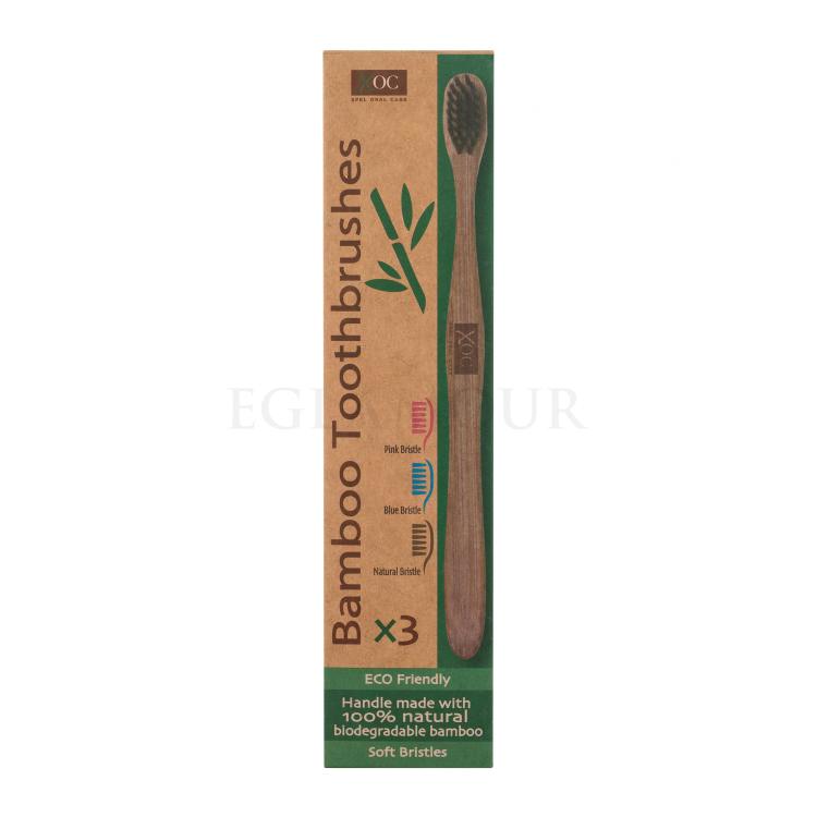 Xpel Bamboo Toothbrush Szczoteczka do zębów 3 szt