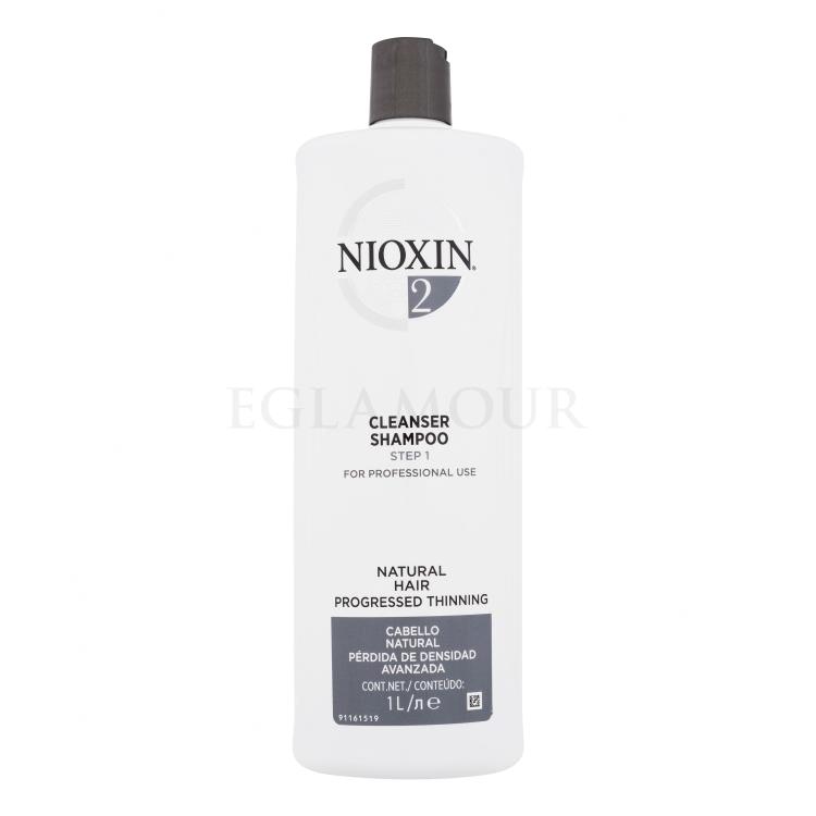 Nioxin System 2 Cleanser Szampon do włosów dla kobiet 1000 ml