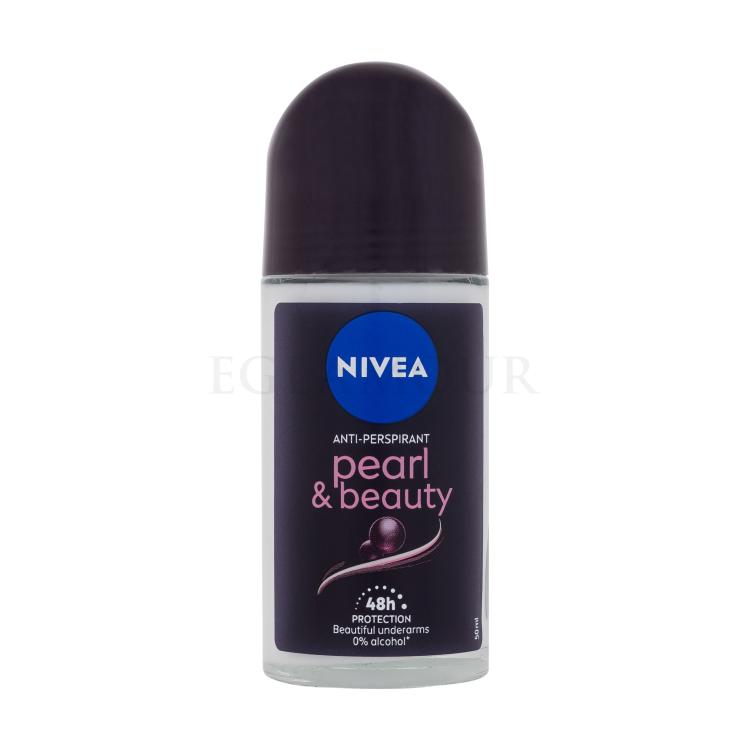 Nivea Pearl &amp; Beauty Black 48H Antyperspirant dla kobiet 50 ml