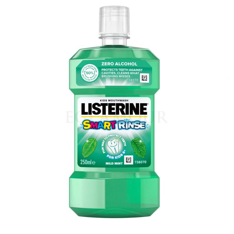 Listerine Smart Rinse Mild Mint Mouthwash Płyn do płukania ust dla dzieci 250 ml