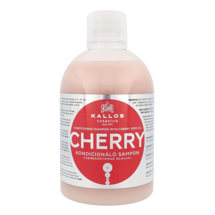 Kallos Cosmetics Cherry Szampon do włosów dla kobiet 1000 ml