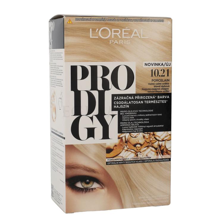 L&#039;Oréal Paris Prodigy Farba do włosów dla kobiet 1 szt Odcień 10.21 Porcelain
