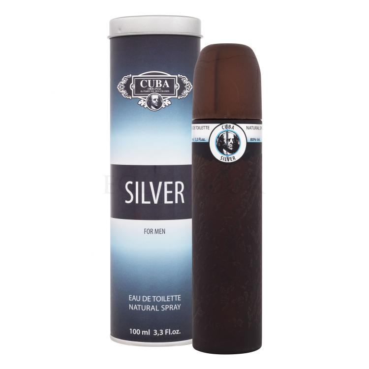 Cuba Silver Woda toaletowa dla mężczyzn 100 ml