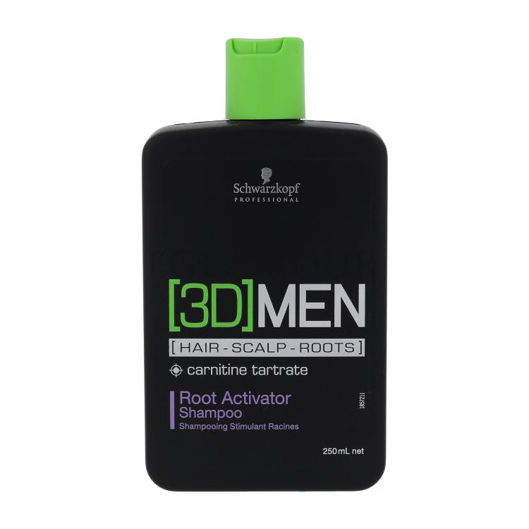 Schwarzkopf Professional 3DMEN Root Activator Szampon do włosów dla mężczyzn 250 ml