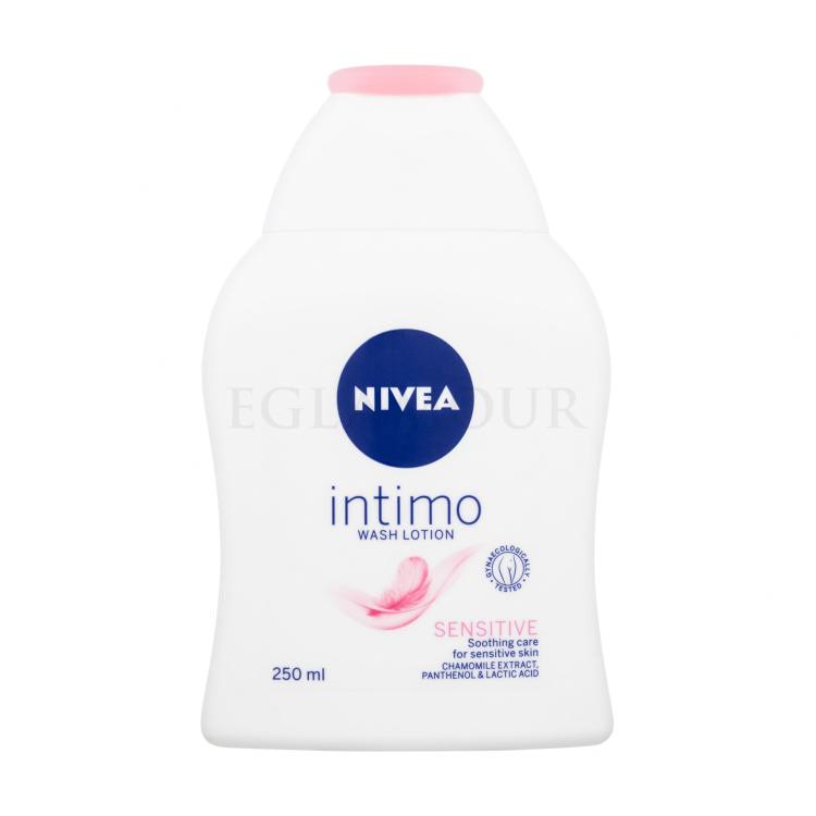 Nivea Intimo Intimate Wash Lotion Sensitive Kosmetyki do higieny intymnej dla kobiet 250 ml