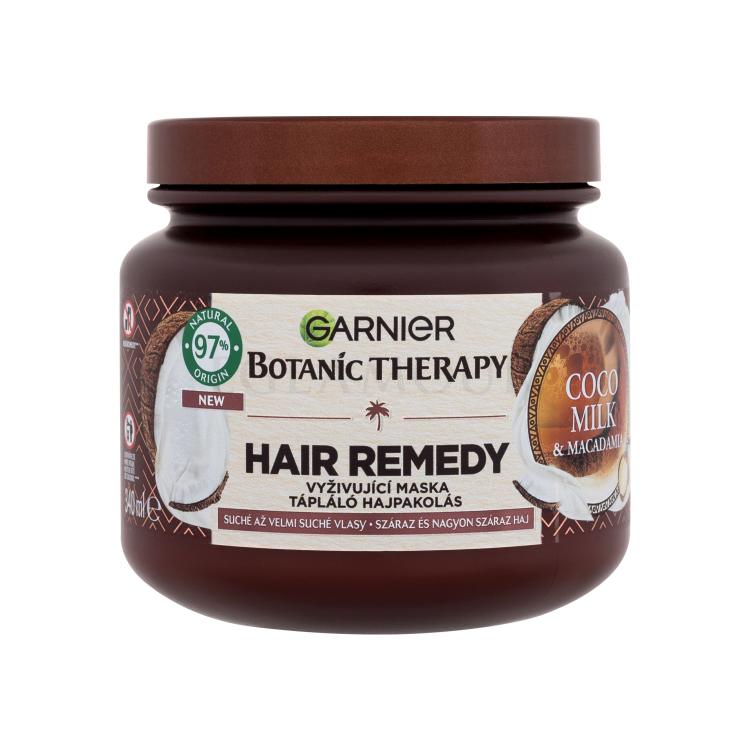Garnier Botanic Therapy Cocoa Milk &amp; Macadamia Hair Remedy Maska do włosów dla kobiet 340 ml