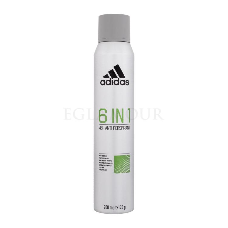 adidas cool & dry 6 in 1 antyperspirant w sprayu null null   