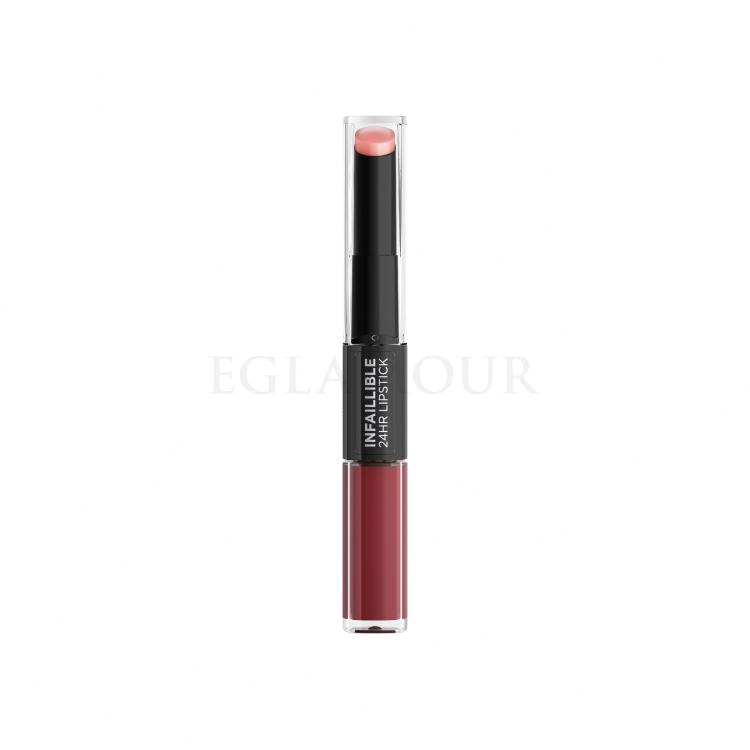 L&#039;Oréal Paris Infaillible 24H Lipstick Pomadka dla kobiet 5 ml Odcień 502 Red To Stay
