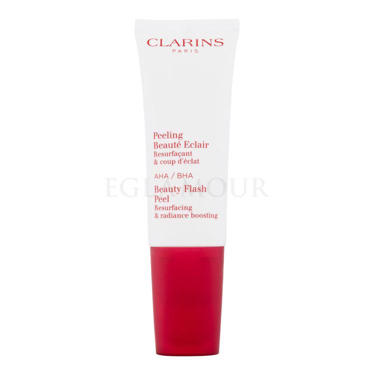 Clarins Beauty Flash Peel Peeling dla kobiet 50 ml Uszkodzone pudełko
