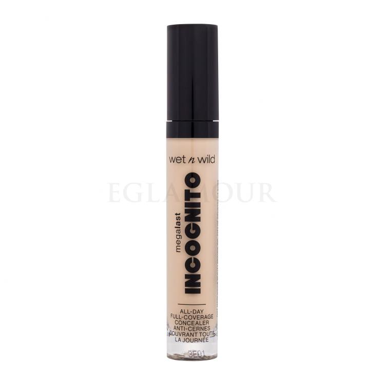 Wet n Wild MegaLast Incognito All-Day Full Coverage Concealer Korektor dla kobiet 5,5 ml Odcień Light Medium