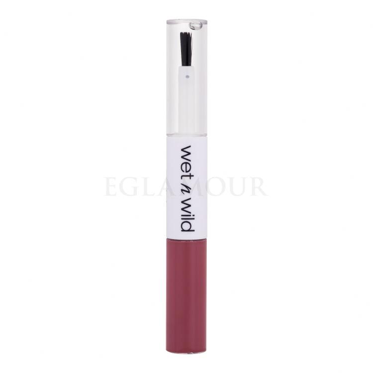 Wet n Wild MegaLast Lock &#039;N&#039; Shine Lip Color + Gloss Pomadka dla kobiet 4 ml Odcień Utaupia
