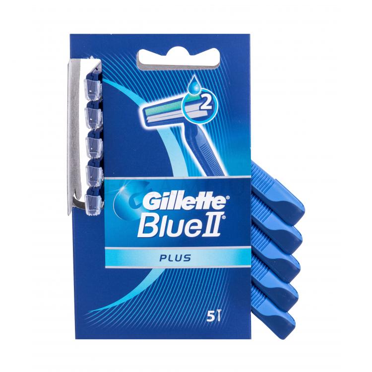 Gillette Blue II Plus Maszynka do golenia dla mężczyzn Zestaw