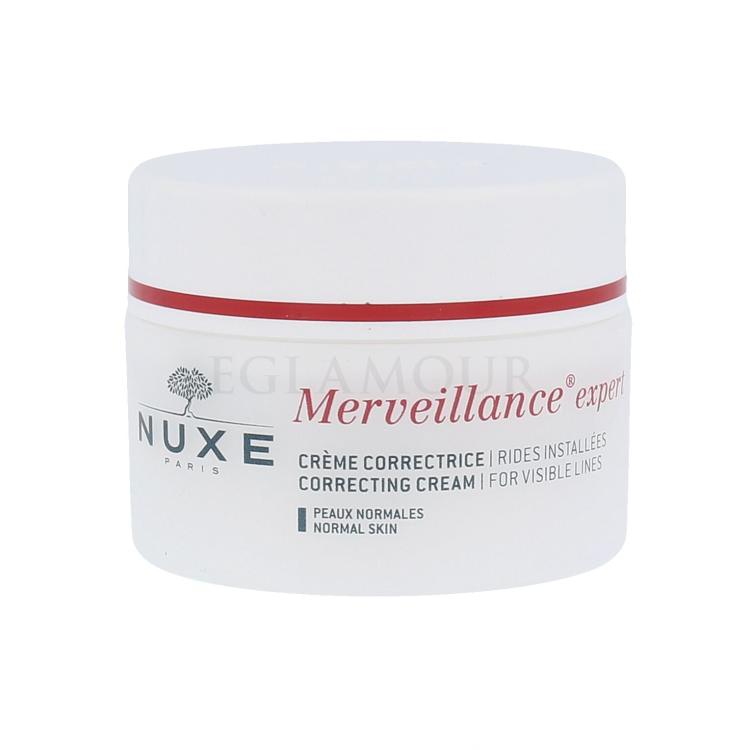 NUXE Merveillance Visible Lines Correcting Cream Krem do twarzy na dzień dla kobiet 50 ml