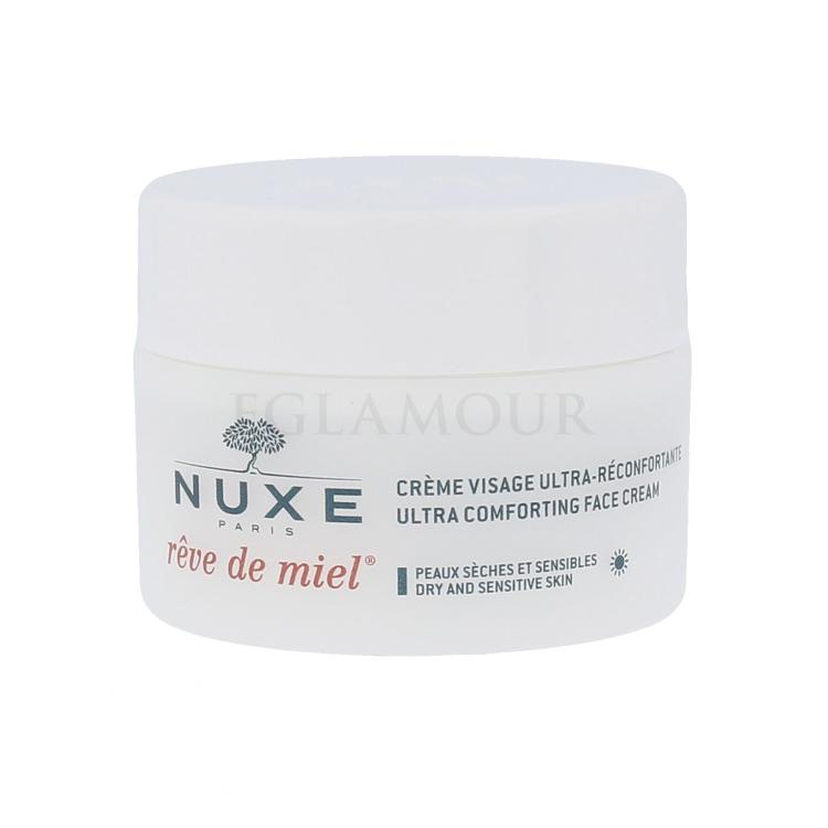 NUXE Rêve de Miel Ultra Comforting Face Cream Krem do twarzy na dzień dla kobiet 50 ml