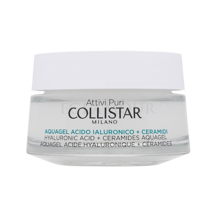 Collistar Pure Actives (Attivi Puri) Hyaluronic Acid + Ceramides Aquagel Żel do twarzy dla kobiet 50 ml